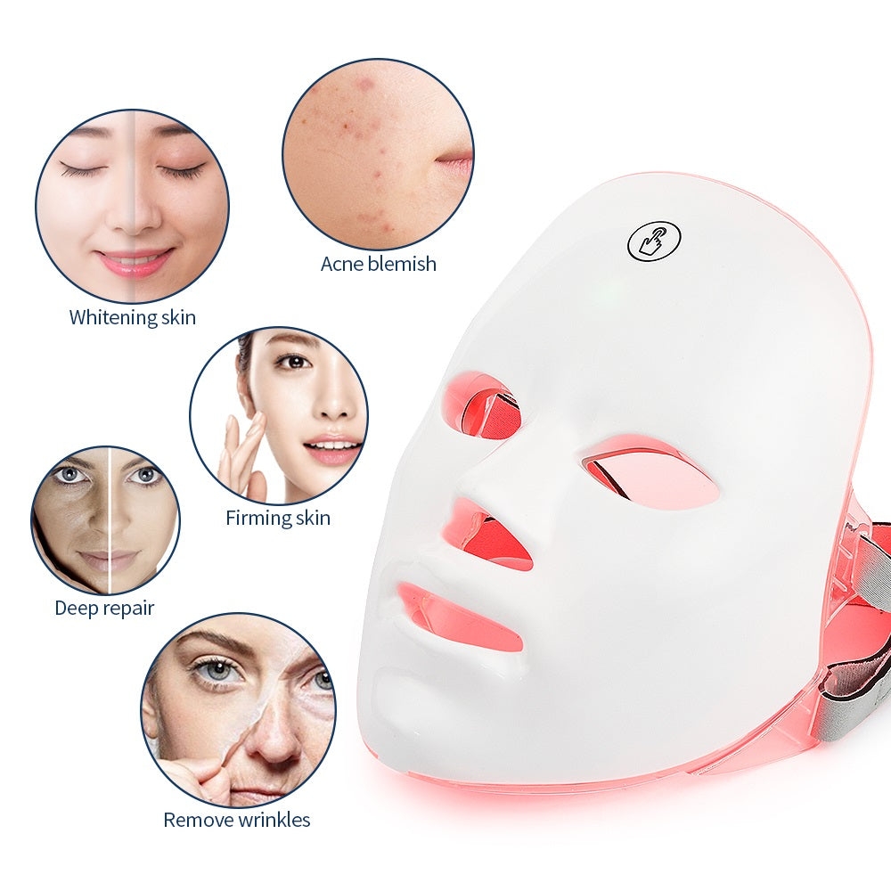 Premium Facial LED Mask with 7 Colors
