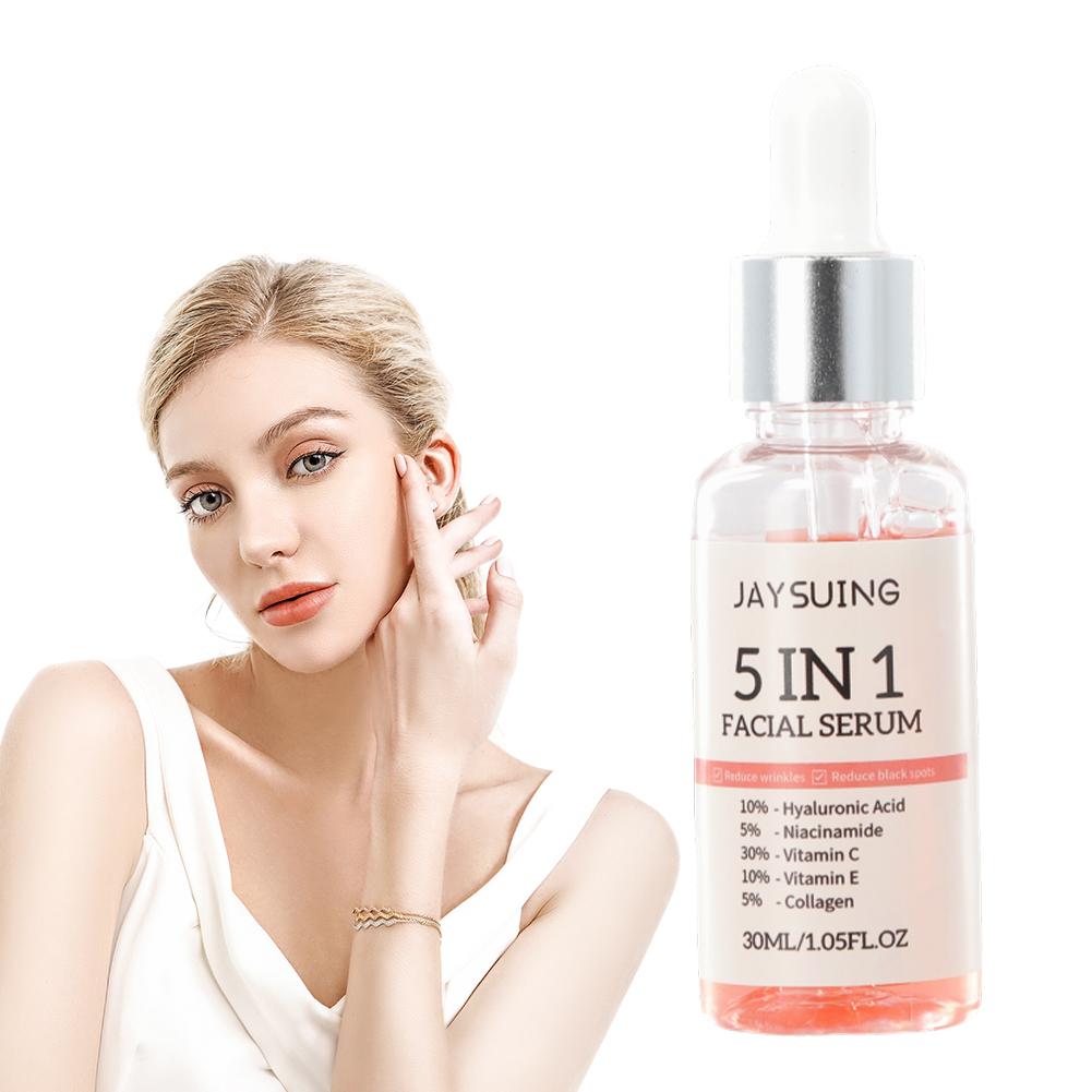 5 In 1 Fade fine lines firming Face Serum [1+1]
(Recommend after LED Mask usage)