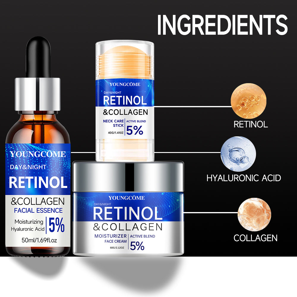 Retinol Facial Serum Set Instant
Firming Lift Anti-Aging Cream