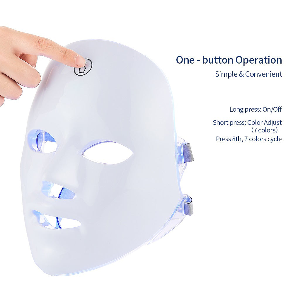 Premium Facial LED Mask with 7 Colors